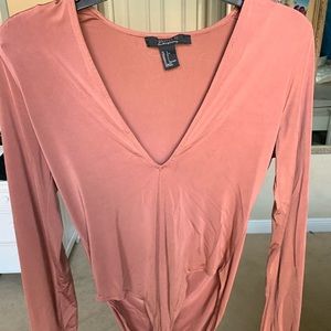 Long sleeve body suit